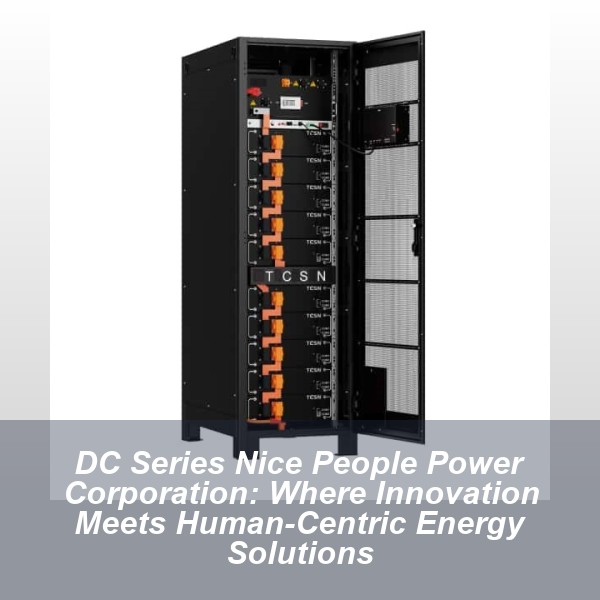 DC Series Nice People Power Corporation: Where Innovation Meets Human-Centric Energy Solutions
